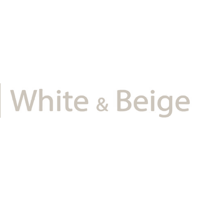 White & Beige
